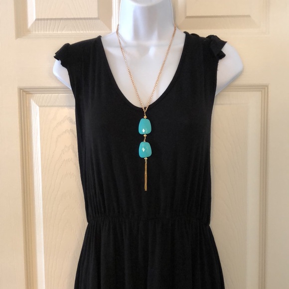 Black Flutter Sleeve Romper - Picture 2 of 15